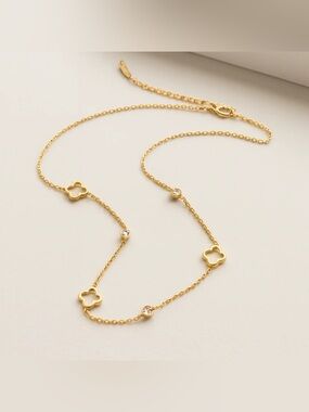 Clover necklace Q1025